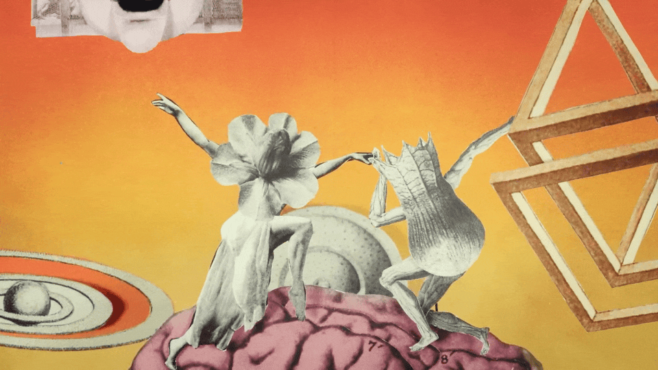 an animated gif of strange characters dancing